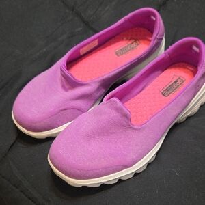 Skechers Women's Purple Slip-On Flats